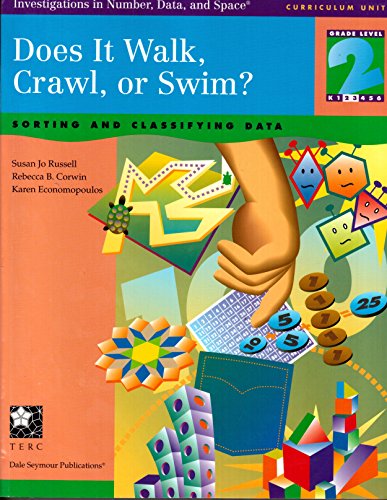 Imagen de archivo de Does It Walk, Crawl, or Swim?: Sorting & Classifying Data (Investigations in number, data, and space) a la venta por Open Books