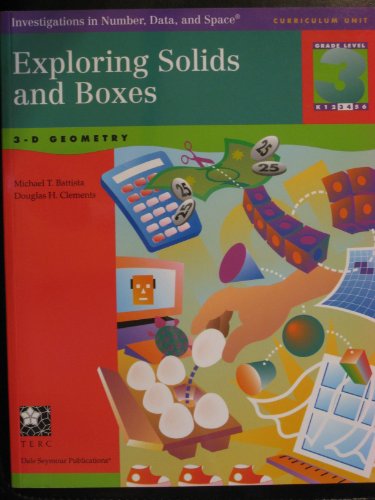 Imagen de archivo de Exploring Solids and Boxes, Grade 3 : 3-D Geometry a la venta por Better World Books