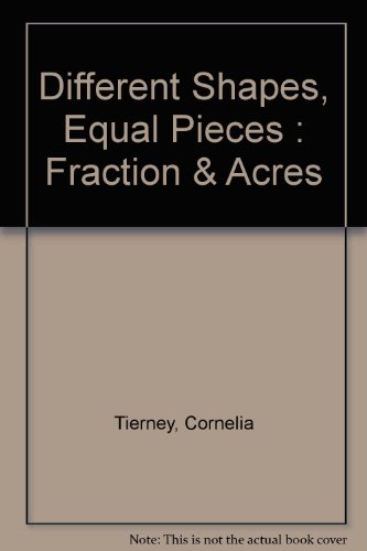 Beispielbild fr Different Shapes, Equal Pieces : Fraction and Area zum Verkauf von Better World Books