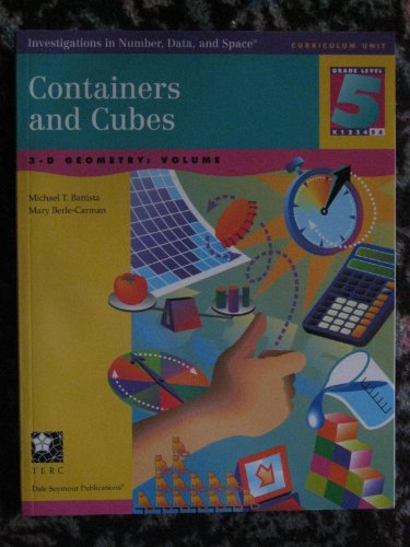 Stock image for Containers and Cubes, Grade 5 Volume : 3-D Geometry for sale by Better World Books