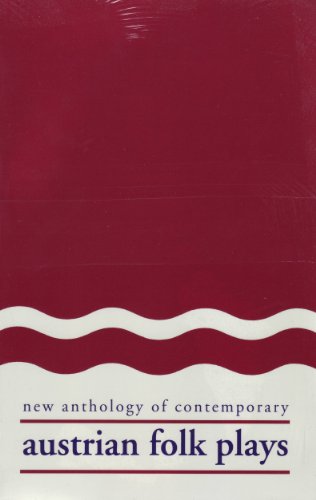 Imagen de archivo de NEW ANTHOLOGY OF CONTEMPORARY AUSTRIAN FOLK PLAYS a la venta por Larry W Price Books