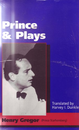 Imagen de archivo de Prince and Plays a la venta por Renaissance Books