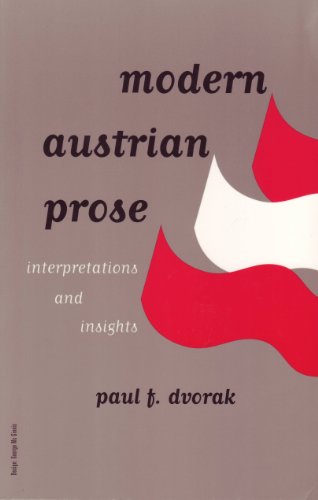9781572411616: Modern Austrian Prose: Volume 2 - Interpretations & Insights