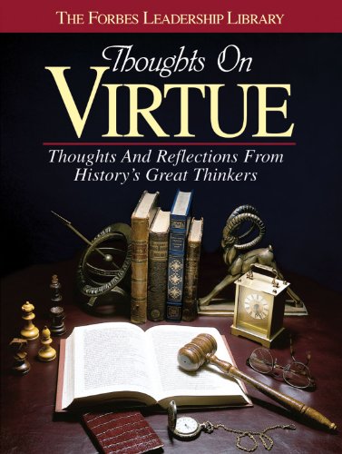 Imagen de archivo de Thoughts on Virtue: Thoughts and Reflections From History's Great Thinkers a la venta por SecondSale