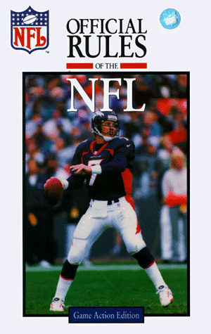 Beispielbild fr 1998 Official Playing Rules of the National Football League (Serial) zum Verkauf von Wonder Book