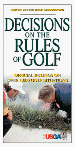 Stock image for Decisions on the Rules of Golf : Official Rulings on Over 1,000 Golf Situations for sale by Better World Books: West