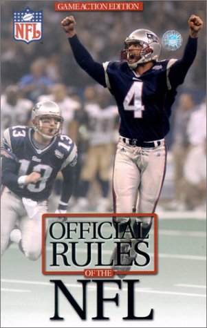 Beispielbild fr Official Playing Rules of the National Football League 2002-2003 (Official Rules of the NFL) zum Verkauf von Better World Books