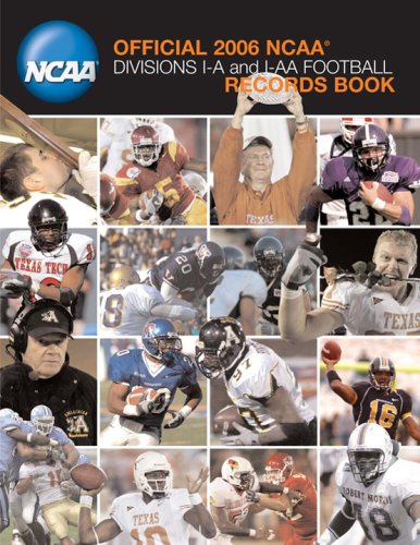 Beispielbild fr Official 2006 Ncaa Football Records Book: Divisions I-a and I-aa Football zum Verkauf von Ergodebooks