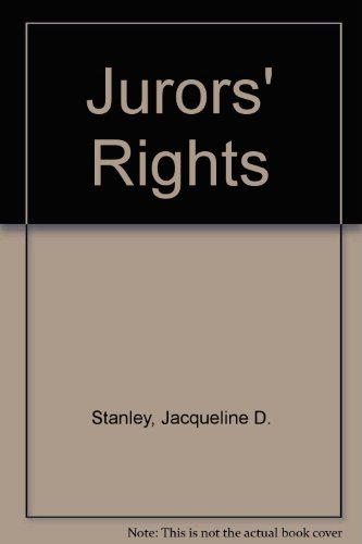 Stock image for Jurors' Rights for sale by Better World Books