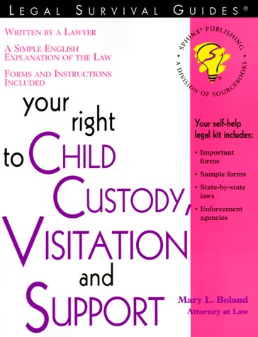 Stock image for Your Right to Child Custody, Visitation and Support (Legal Survival Guides) for sale by Ergodebooks