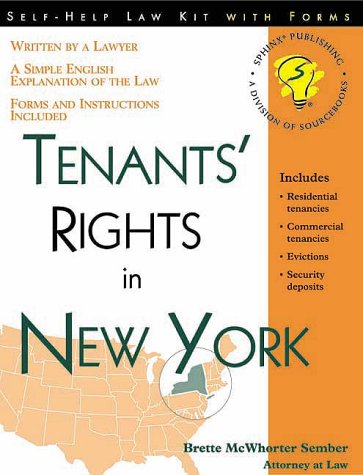 Stock image for Tenants' Rights in New York (Legal Survival Guides) for sale by Books of the Smoky Mountains