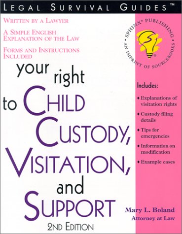 9781572481626: Your Right to Child Custody, Visitation and Support