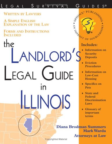 Stock image for The Landlord's Legal Guide in Illinois for sale by ThriftBooks-Atlanta