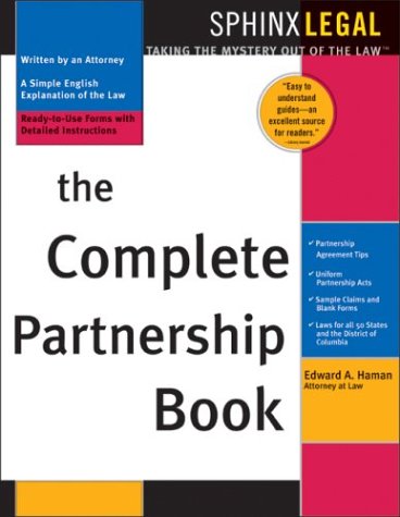 9781572483910: The Complete Partnership Book (Sphinx Legal)
