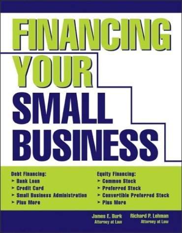 Stock image for Financing Your Small Business for sale by HPB-Diamond