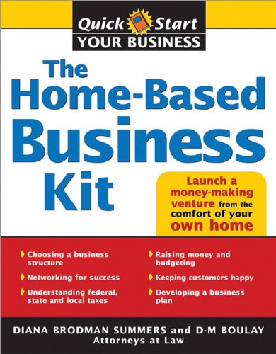 Imagen de archivo de The Home-Based Business Kit: From Hobby to Profit (Quick Start Your Business) a la venta por Wonder Book