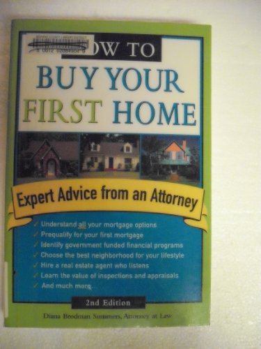 Beispielbild fr How To Buy Your First Home, Second Edition zum Verkauf von Wonder Book