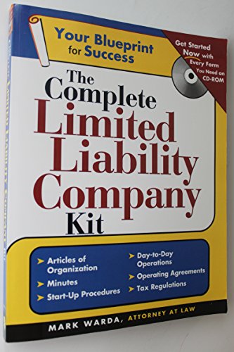 Beispielbild fr The Complete Limited Liability Company Kit (Complete . . . Kit) zum Verkauf von Books of the Smoky Mountains