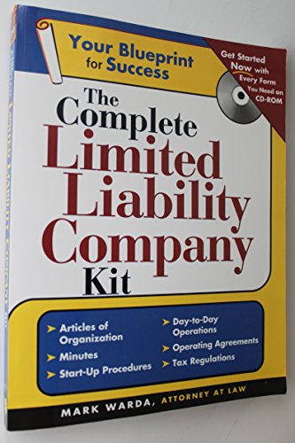 Stock image for The Complete Limited Liability Company Kit (Complete . . . Kit) for sale by Books of the Smoky Mountains