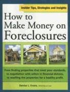 Beispielbild fr How to Make Money on Foreclosures zum Verkauf von Wonder Book