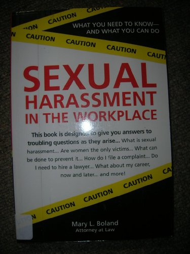 Stock image for Sexual Harassment in the Workplace for sale by Wonder Book