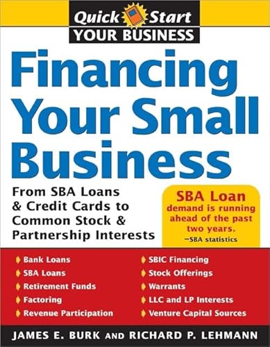 9781572485532: Financing Your Small Business