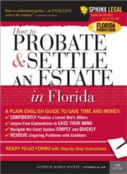 Stock image for Probate and Settle an Estate in Florida (Legal Survival Guides) for sale by ThriftBooks-Dallas