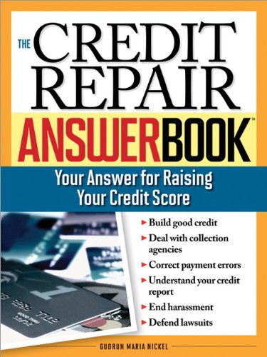 Beispielbild fr Credit Repair Answer Book zum Verkauf von Better World Books