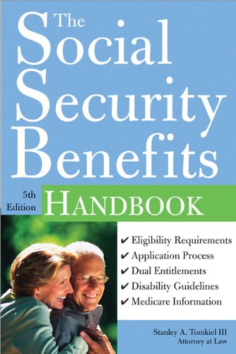 Stock image for The Social Security Benefits Handbook for sale by Wonder Book