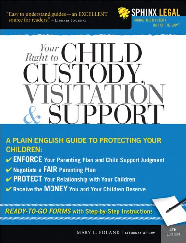 9781572485822: Your Right to Child Custody, Visitation and Support (Legal Survival Guides)