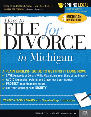 Stock image for How to File for Divorce in Michigan (Legal Survival Guides) for sale by SecondSale
