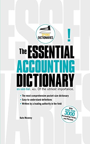Beispielbild fr The Essential Accounting Dictionary zum Verkauf von ThriftBooks-Dallas