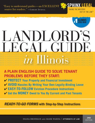 9781572486607: Landlord's Legal Guide in Illinois (Legal Survival Guides)