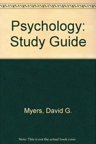 Beispielbild fr Psychology 5th Edition Study Guide zum Verkauf von Wonder Book