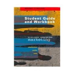 Stock image for Marketing: Relationships, Quality, and Value for sale by Wonder Book