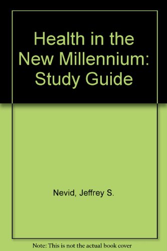 Imagen de archivo de Study Guide for Health in the New Millennium a la venta por dsmbooks