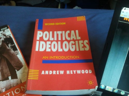 Beispielbild fr Political Ideologies : An Introduction zum Verkauf von Better World Books