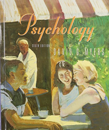 Stock image for Psychology, 6th for sale by a2zbooks