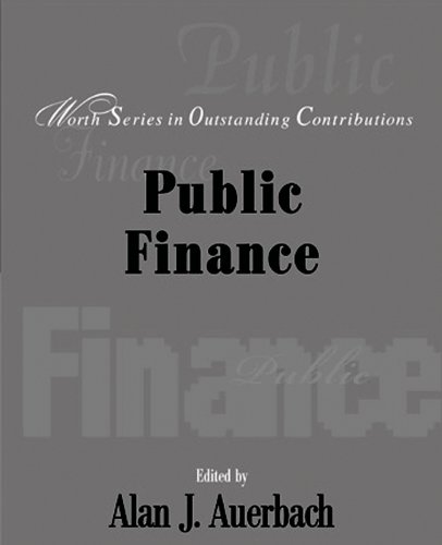 Stock image for Public Finance (Worth Series in Outstanding Contributions) for sale by medimops