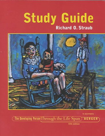 Stock image for Study Guide to Accompany The Developing Person Through the Life Span, 5th for sale by a2zbooks