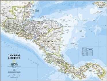 National Geographic Central America (9781572621602) by National Geographic Society