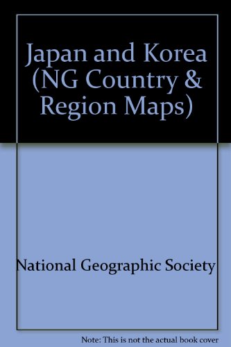 National Geographic Japan and Korea Map: Tubed 23 1/4" X 30" (9781572621671) by [???]