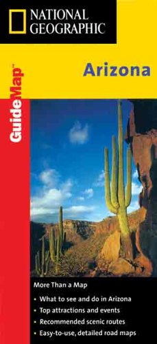 Stock image for National Geographic Arizona: Guidemap (National Geographic GuideMaps) for sale by Ergodebooks