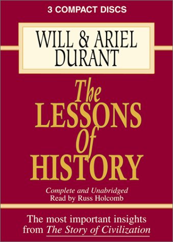 The Lessons of History (9781572702165) by [???]