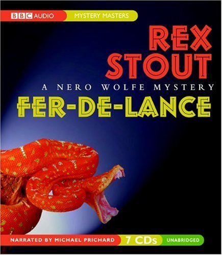 Fer-De-Lance: A Nero Wolfe Mystery (Mystery Masters) (9781572703889) by Stout, Rex