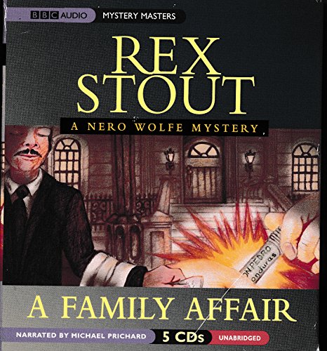 A Family Affair: Nero Wolfe Mystery (Mystery Masters) (9781572704947) by Rex Stout