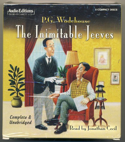 Stock image for The Inimitable Jeeves for sale by Seattle Goodwill