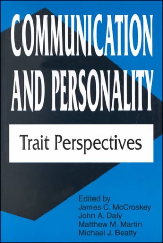 Beispielbild fr Communication and Personality : Trait Perspectives zum Verkauf von Better World Books