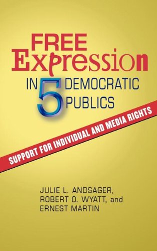 Stock image for Free Expression in Five Democratic Publics Support for Individual and Media Rights Hampton Press Communication Series Communication Law for sale by PBShop.store US