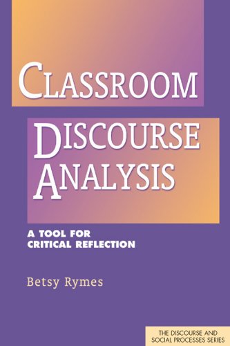 Beispielbild fr Classroom Discourse Analysis : A Tool for Critical Reflection zum Verkauf von Better World Books